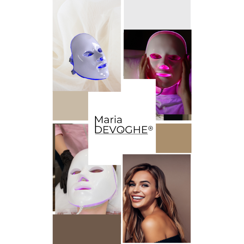 Masque Facial à Led Maria Devoghe®