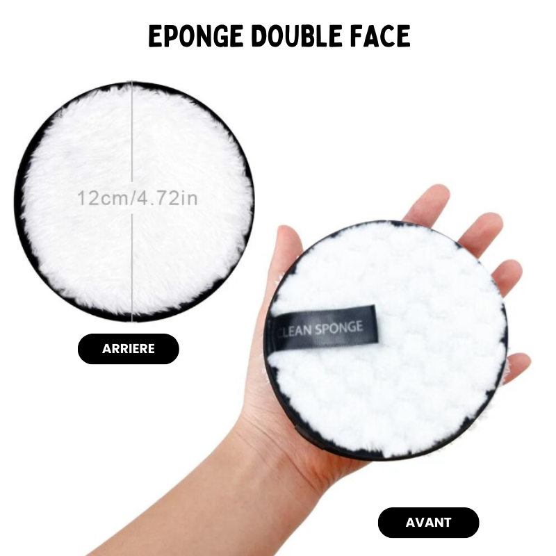 Makeup remover sponges for the face