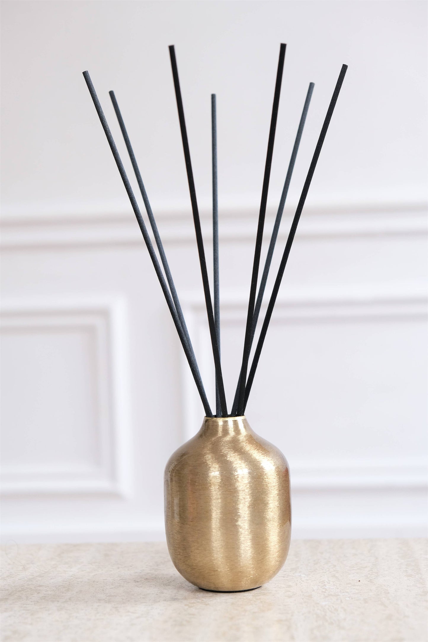 Small Gold Vase for scented bouquet