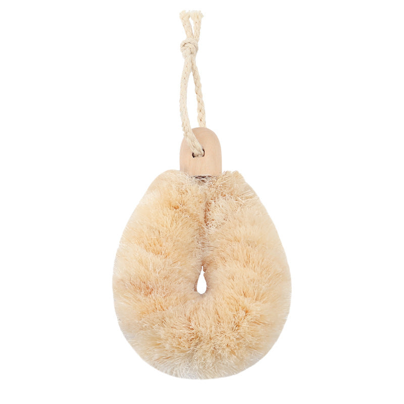 Jute bath brush for dry and sensitive skin