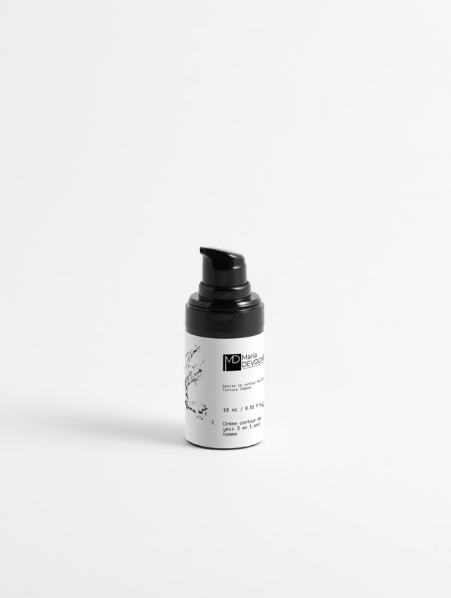 Crème contour des yeux 3 en 1 pour hommes