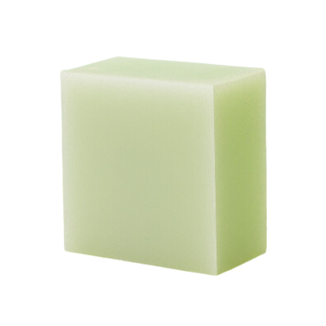 Handmade matcha tea soap
