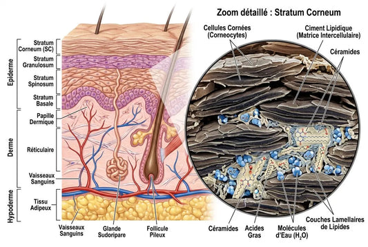 Barrière cutanée définition : rôle et couche protectrice de la peau