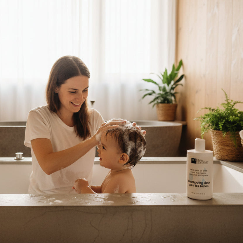 Routine de Soins Naturels pour Bébé : Guide Complet avec les Produits Devoghe® Bild