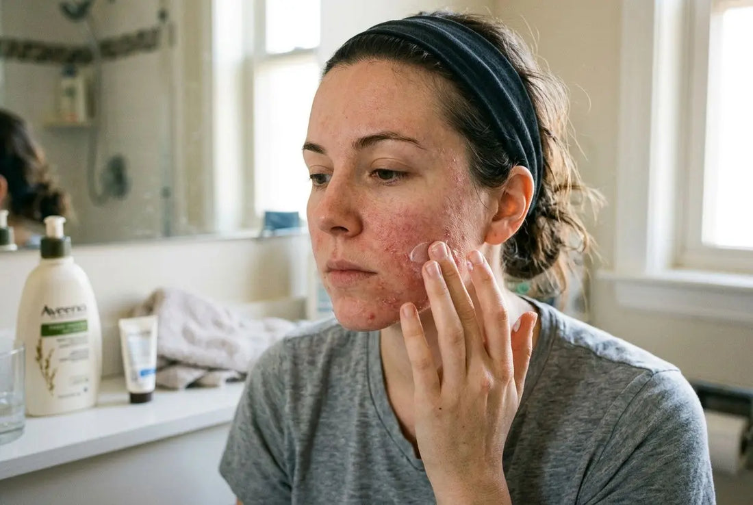 Routine visage peau irritée : guide pour peau sensible