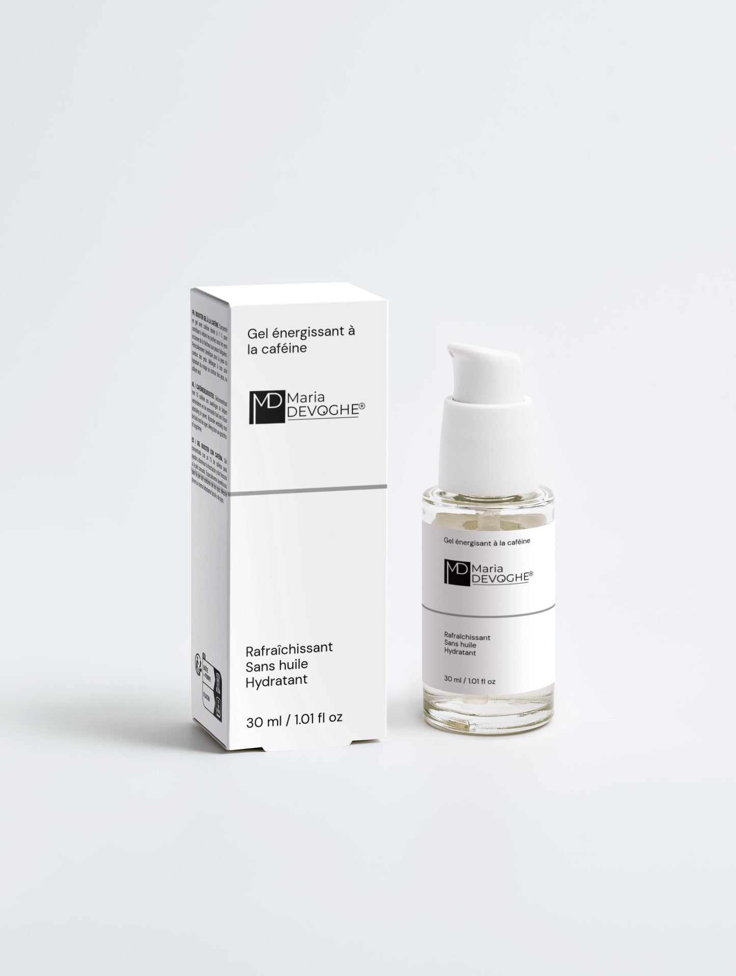 Gel énergisant à la caféine