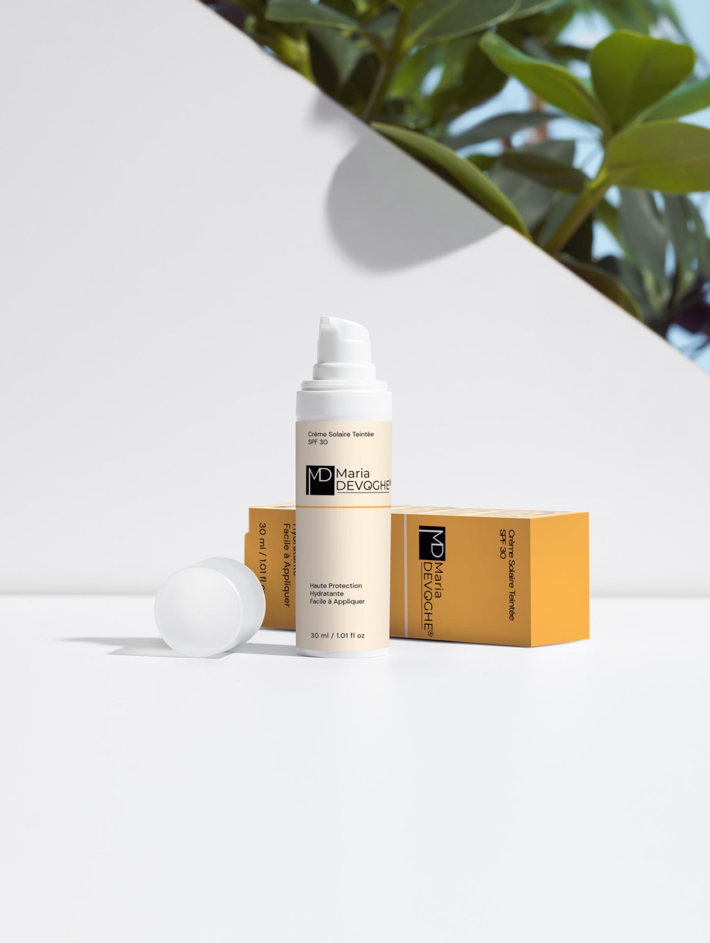 Crème solaire teintée, SPF30