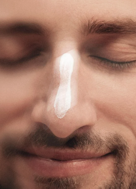 Crème visage à l'acide hyaluronique pour hommes