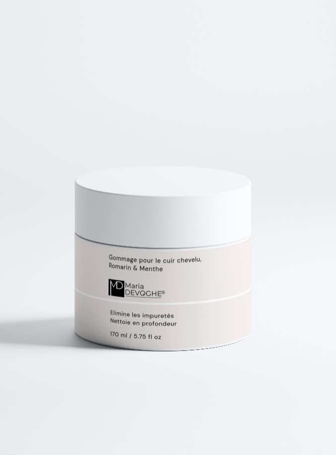Gommage du cuir chevelu - Romarin & Menthe - Purifie & Nettoie