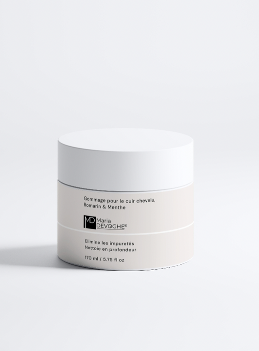 Gommage du cuir chevelu - Romarin & Menthe - Purifie & Nettoie