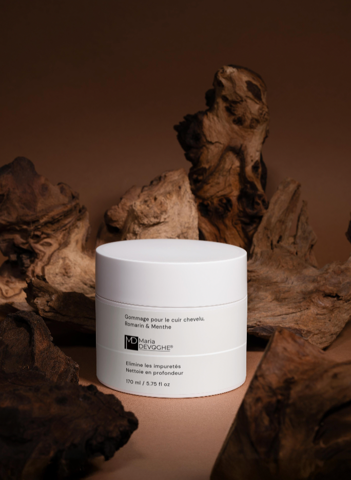 Gommage du cuir chevelu - Romarin & Menthe - Purifie & Nettoie
