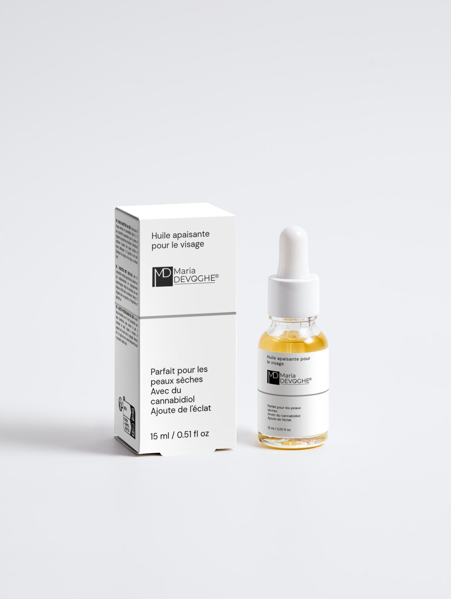 Huile apaisante pour le visage