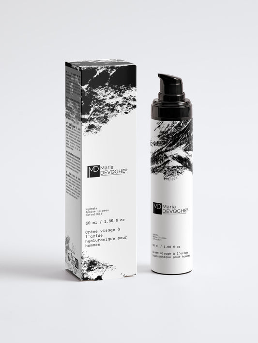 Crème visage à l'acide hyaluronique pour hommes