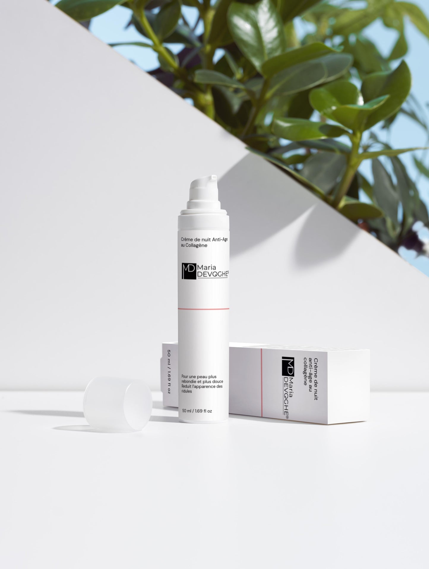 Crème de nuit anti-âge au collagène