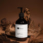 Flacon ambré gel douche Devoghe – parfum chaud et épicé gingembre cardamome