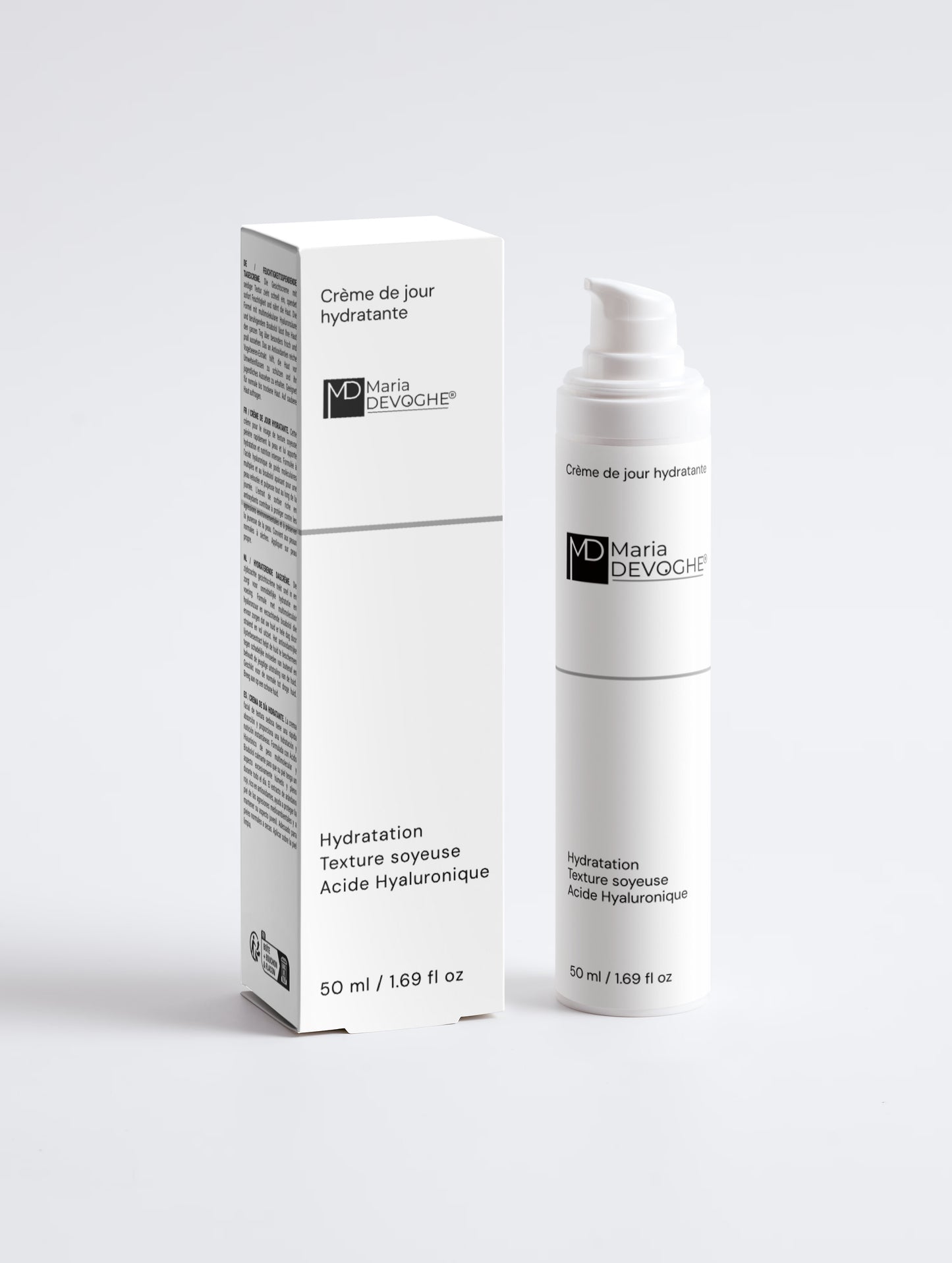 Crème de jour hydratante – Acide Hyaluronique & Bisabolol