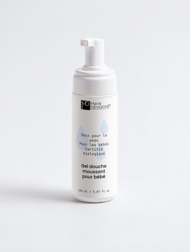 Gel douche moussant pour bébé