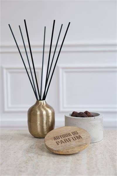 Small Black Vase for scented bouquet