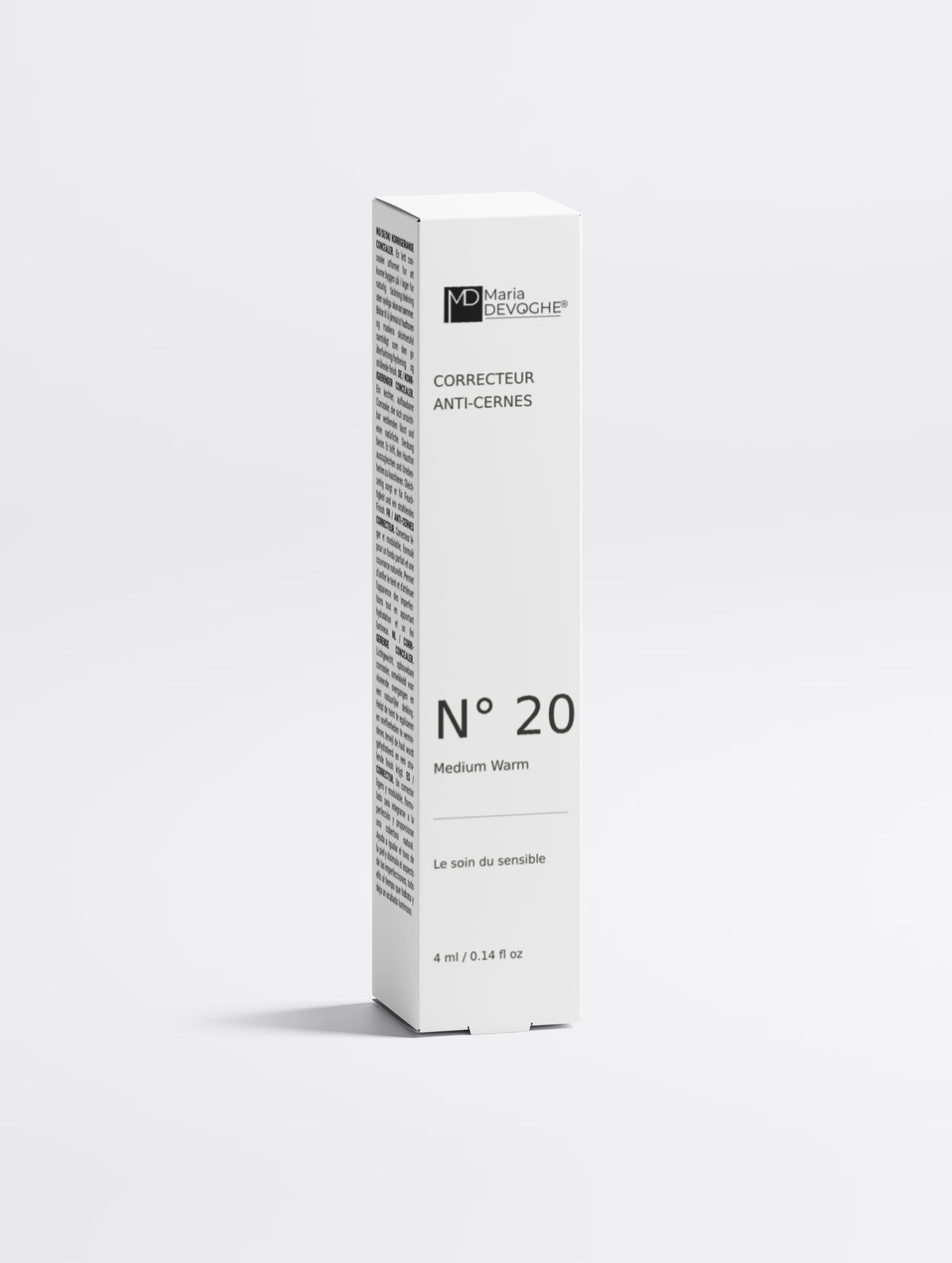 Correcteur anti-cernes hydratant — 20 Medium Warm — Moyen chaud — boîte numérotée