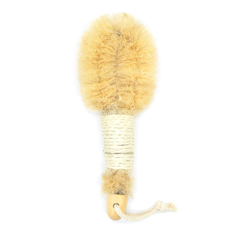 Brosse de bain exfoliante en sisal