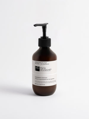 Crème corps 5% urée & panthénol Maria Devoghe® – hydratation intensive peaux très sèches