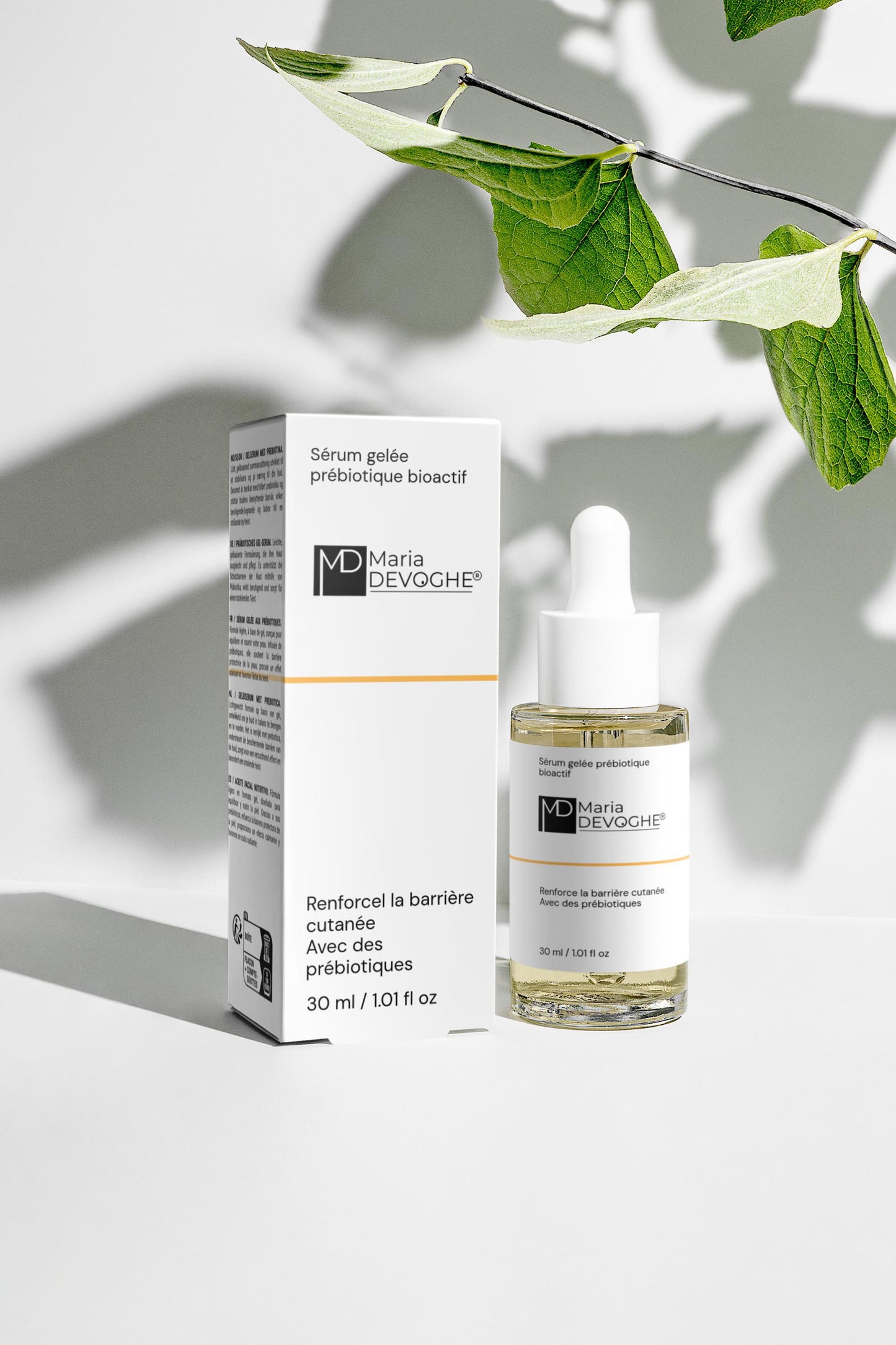 Sérum-gelée prébiotique bioactif - Hydrate et illumine