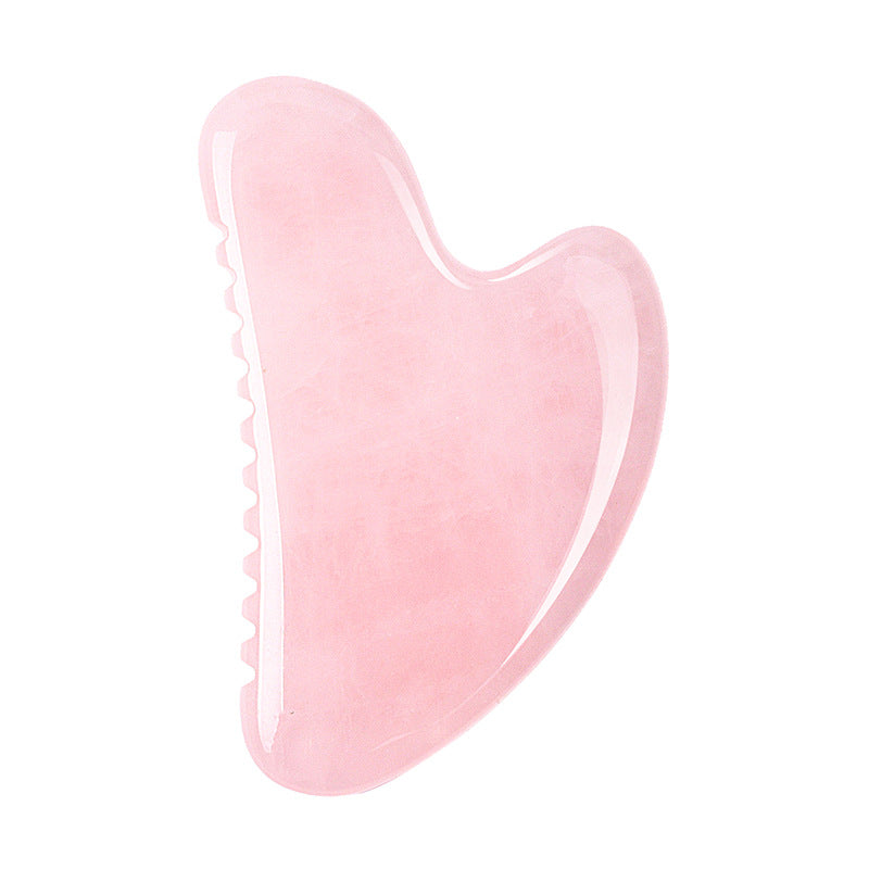 Gua Sha Visage Quartz rose     LIFT & FERMETE