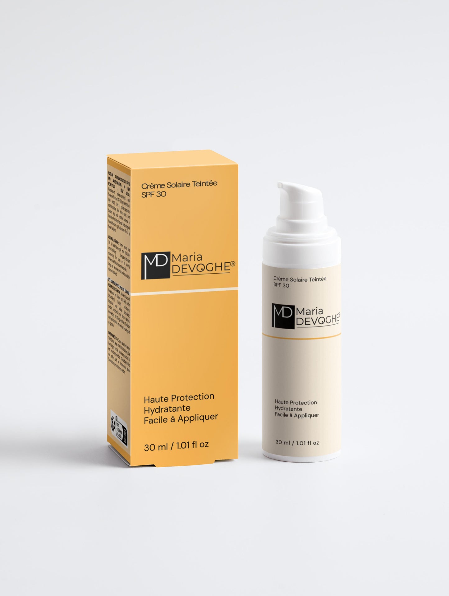 Crème solaire teintée, SPF30