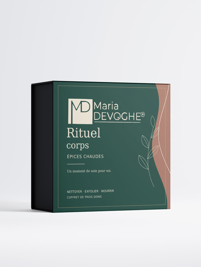 Coffret Épices chaudes — Rituel corps 3 soins